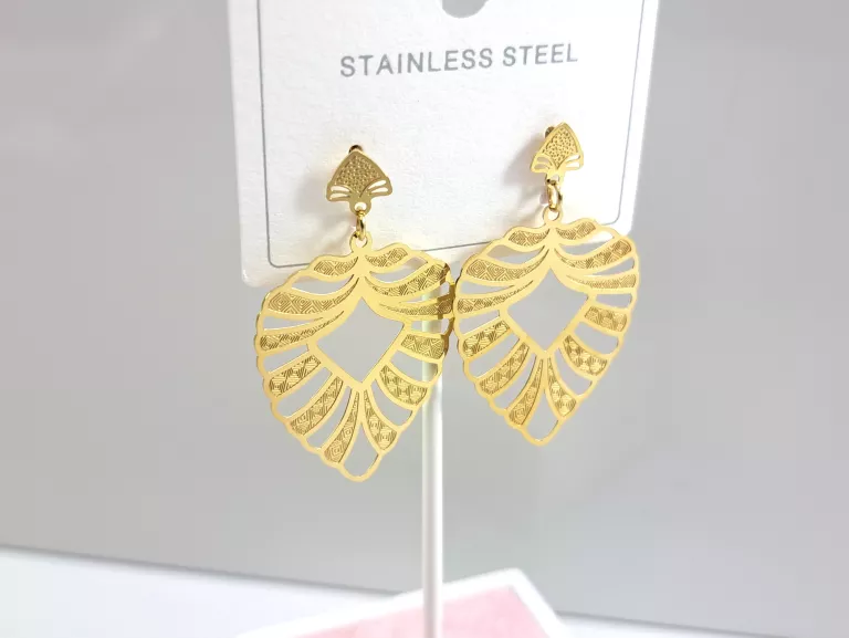 kolczyki-stal-pozlacana-okazjonalne-blaszki-lisc-stan-11323-2