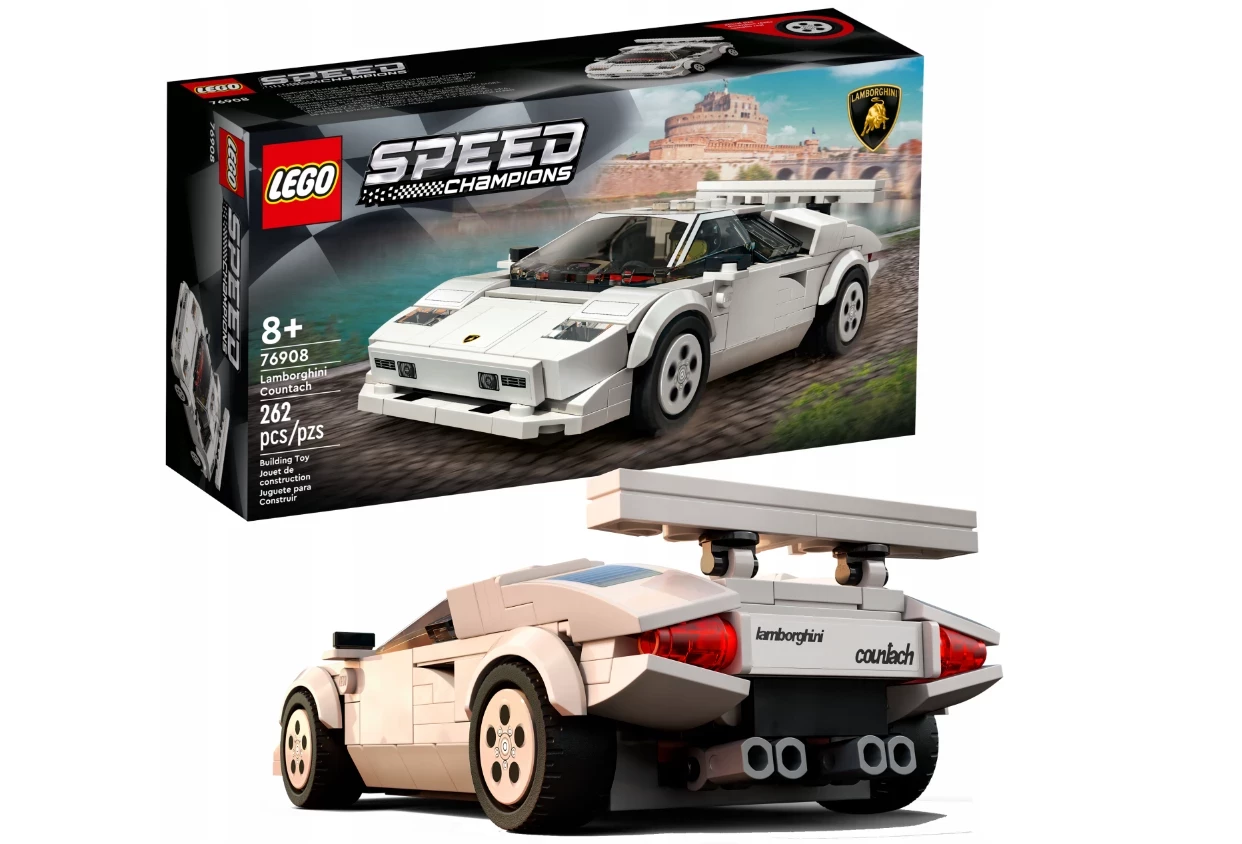 Lamborghini Countach - LEGO® Speed Champions - 76908 - Jeux de