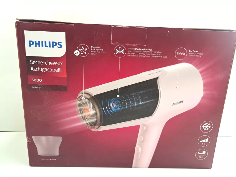 SUSZARKA DO WŁOSÓW PHILIPS BHD500/00