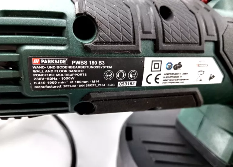 SZLIFIERKA PARKSIDE PWBS 180 B3