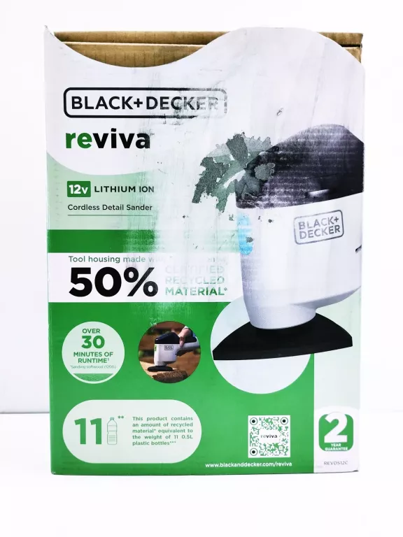 SZLIFIERKA OSCYLACYJNA BLACK+DECKER REVDS12C