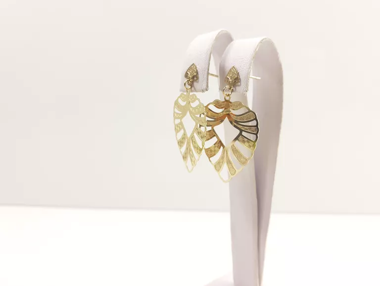 kolczyki-stal-pozlacana-okazjonalne-blaszki-lisc-ean-gtin-6922559734257