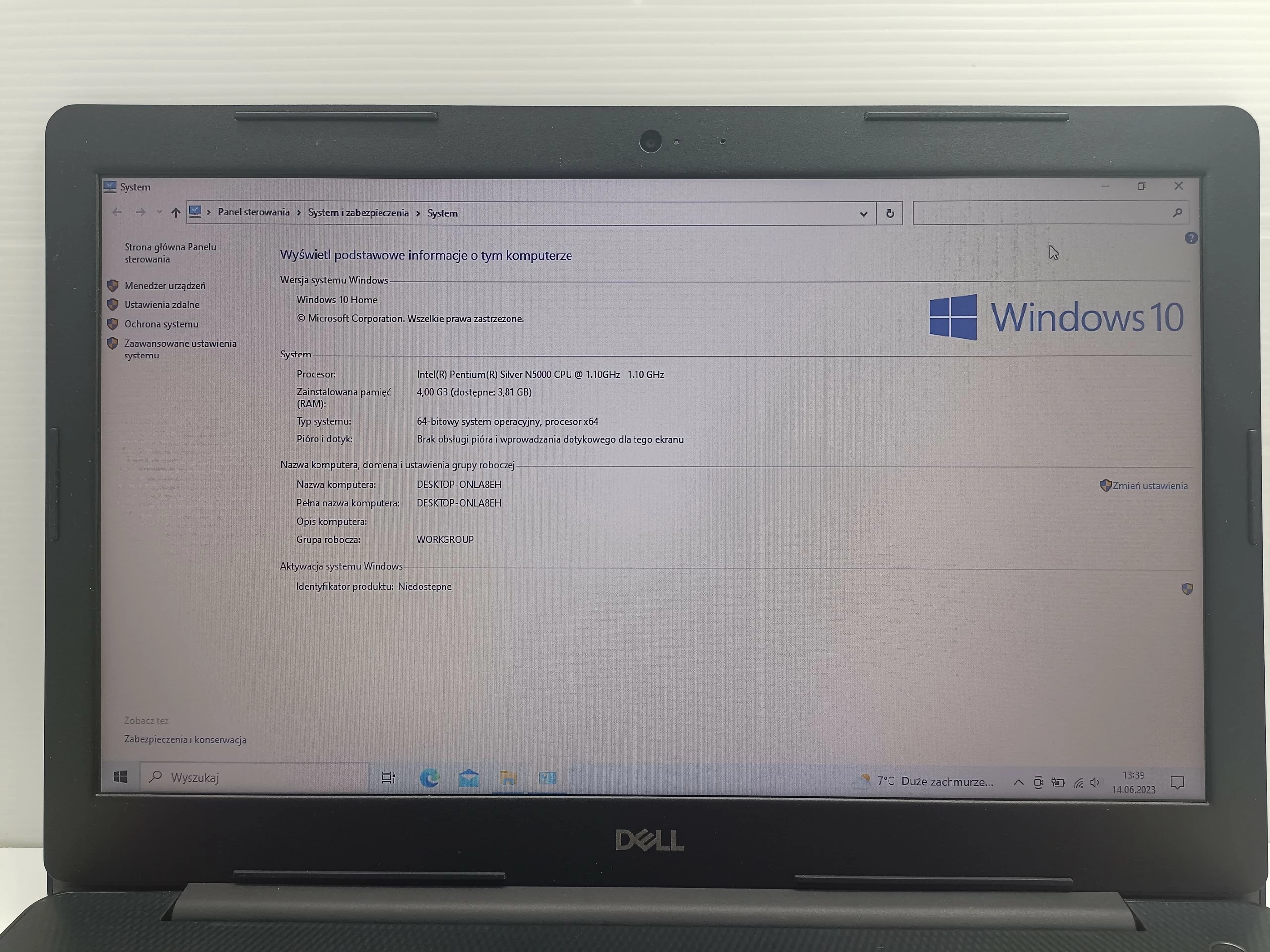laptop-dell-inspiron-15-3000-wielkosc-pamieci-ram-4-gb