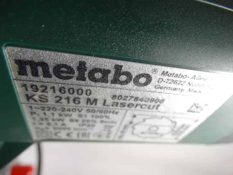 ukosnica-metabo-ks-216-m-lasercut-kod-producenta-619260000