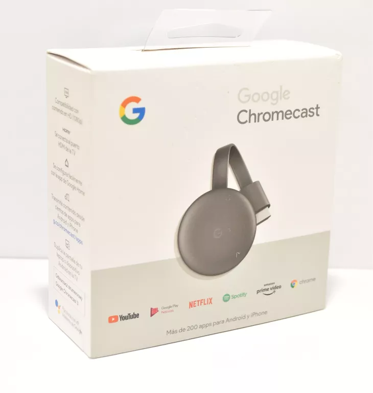 ODTWARZACZ MULTIMEDIALNY GOOGLE CHROMECAST 3.0