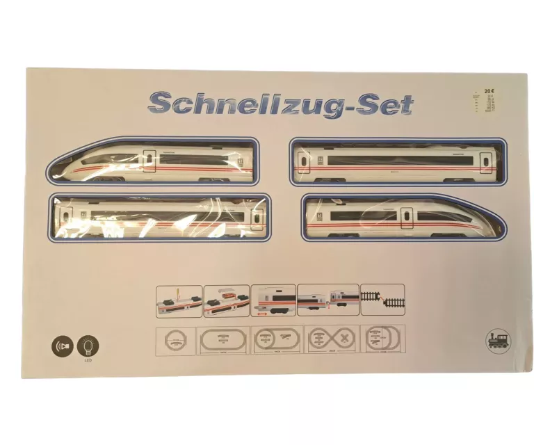 SCHNELLZUG-SET KOLEJKA POCIĄG TORY KOLEJOWE