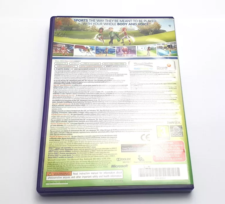 GRA NA XBOX 360 KINECT SPORTS SEASON TWO