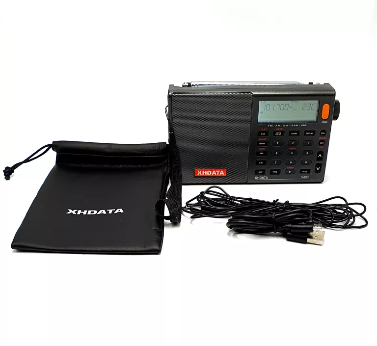 ODBIORNIK GLOBALNY XHDATA D-808 KOMPLET / PARAGO