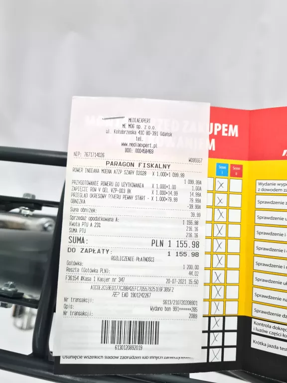 ROWER MIEJSKI INDIANA MOENA A7ZP D2028 28 CALI