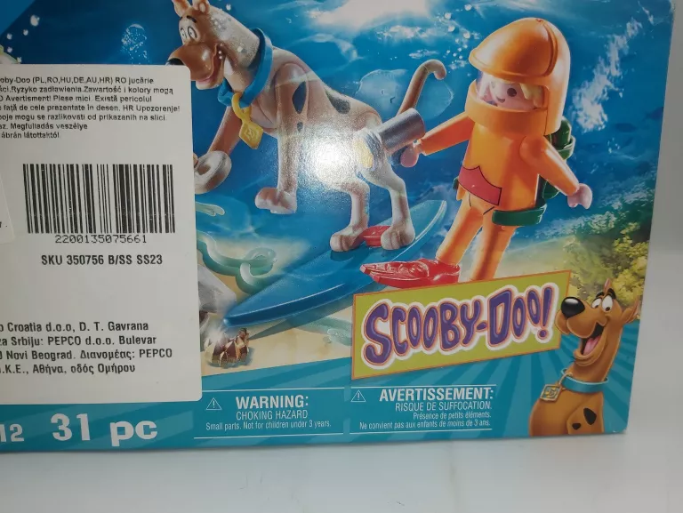 KLOCKI PLAYMOBIL SCOOBY-DOO! 70708 KOMPLET