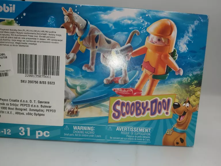 KLOCKI PLAYMOBIL SCOOBY-DOO! 70708 KOMPLET