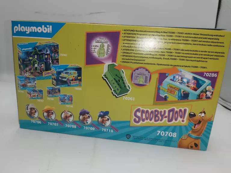 KLOCKI PLAYMOBIL SCOOBY-DOO! 70708 KOMPLET