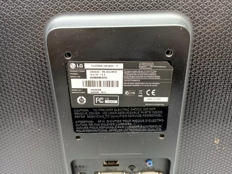 MONITOR LED LG 23EA63V-P FULL HD 23 CALE HDMI