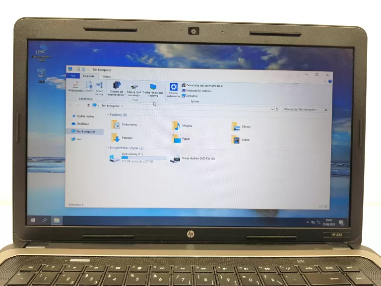 LAPTOP HP 635