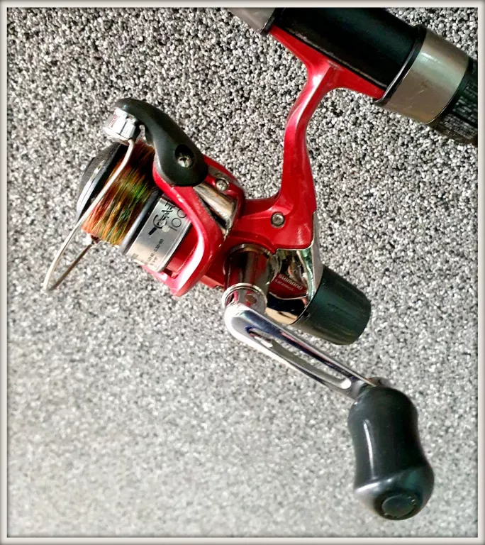 WĘDKA TELESKOP KONGER Z KOŁOWROTKIEM SHIMANO