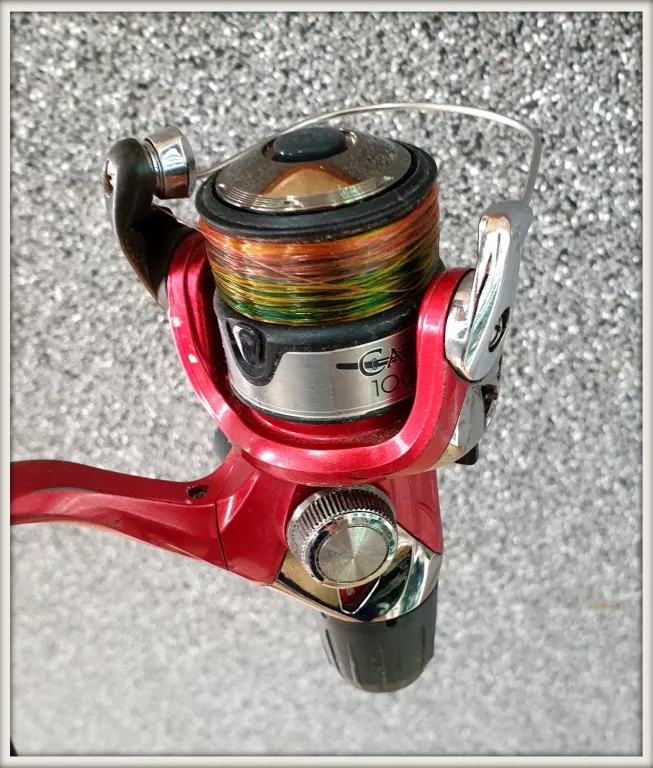 WĘDKA TELESKOP KONGER Z KOŁOWROTKIEM SHIMANO