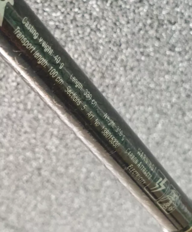 WĘDKA TELESKOP KONGER Z KOŁOWROTKIEM SHIMANO