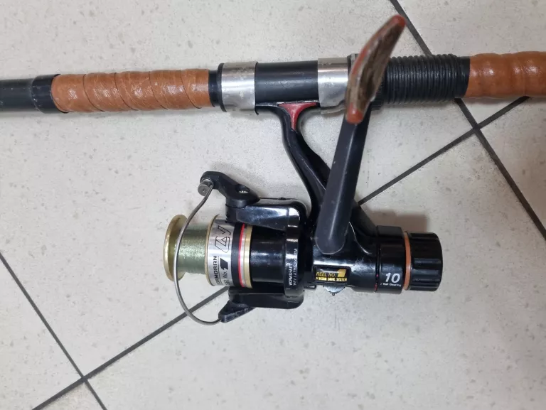 WĘDKA TELESKOPOWA BYRON VISION+CORMORAN REEL NO