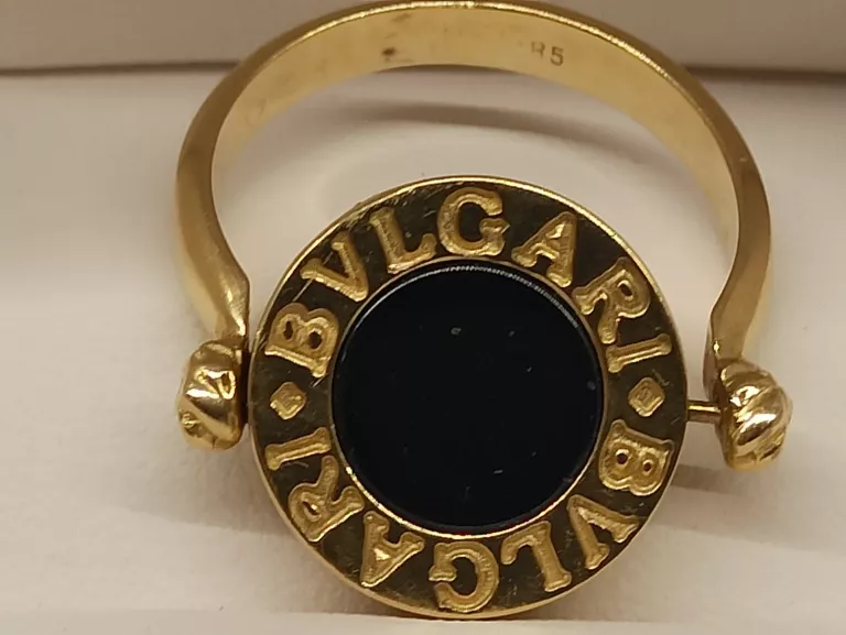 WYRÓB JUBILERSKI UŻYWANY PIERŚCIONEK BVLGARI