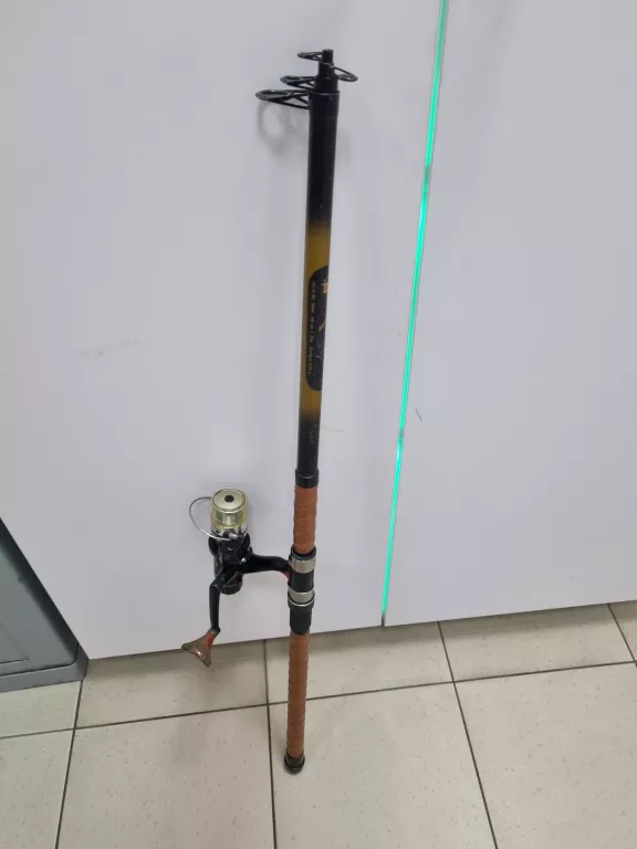WĘDKA TELESKOPOWA BYRON VISION+CORMORAN REEL NO