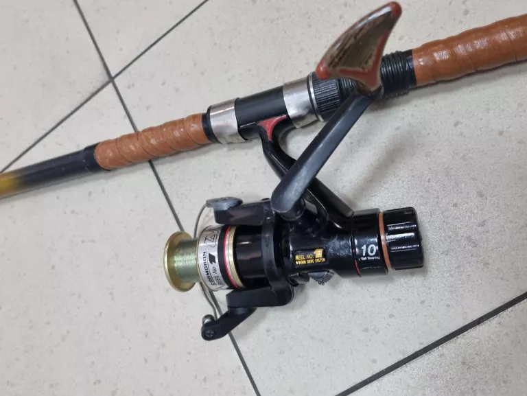 WĘDKA TELESKOPOWA BYRON VISION+CORMORAN REEL NO