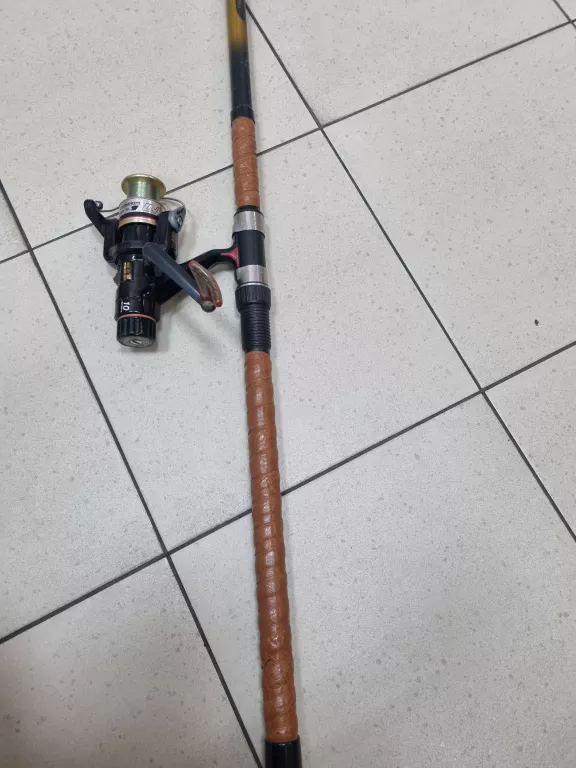 WĘDKA TELESKOPOWA BYRON VISION+CORMORAN REEL NO