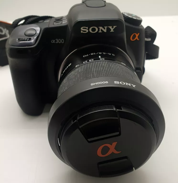 APARAT SONY DSLR-A300 OBIEKTYW 200MM 18-70