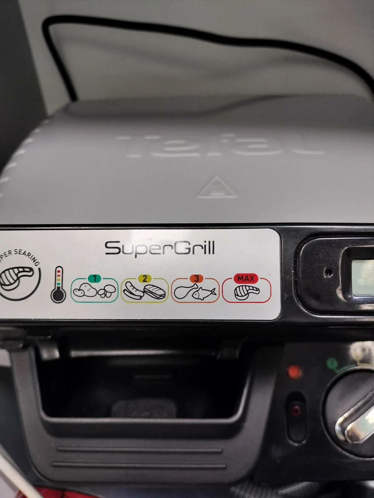 TEFAL GRILL SUPERGRILL TIMER GC451B12