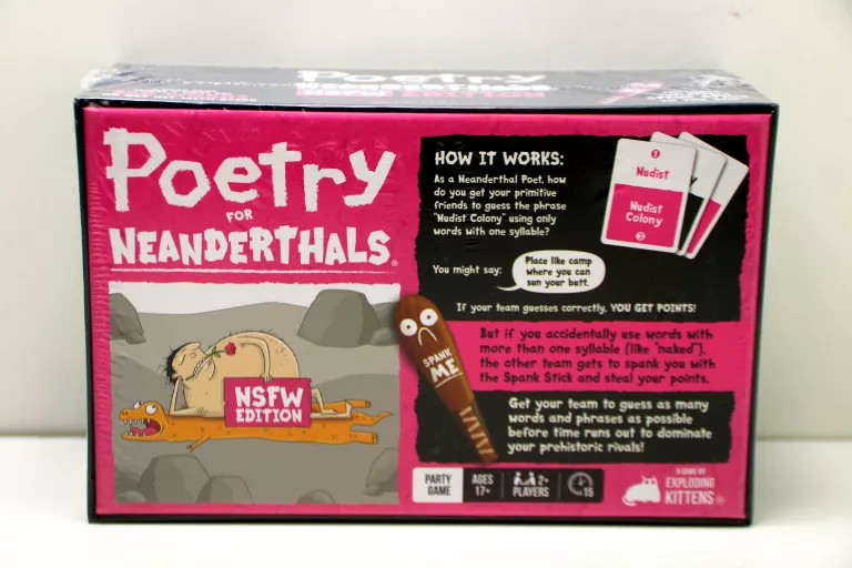 GRA POETRY FOR NEANDERTHALS: NSFW EDITION