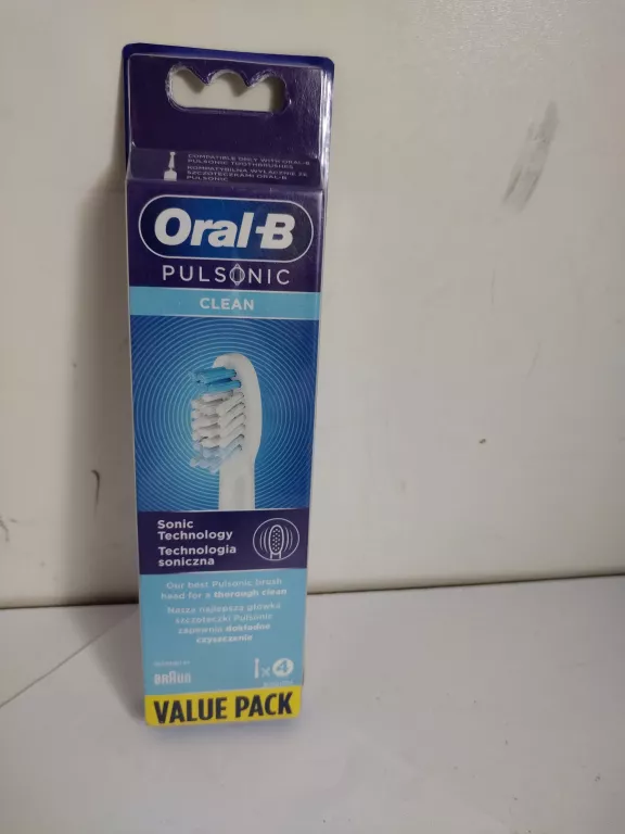 KOŃCÓWKA DO SZCZOTECZEK ORAL-B PULSONIC CLEAN 4 SZ