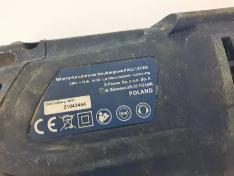 WIERTARKA UDAROWA CELMA PRCZ 13GEO 950W 2 BIEGI