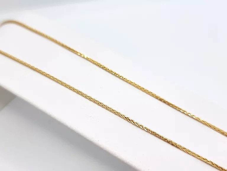 zloty-lancuszek-splot-lisi-ogon-585-54cm-218g-rodzaj-wyrob-jubilerski