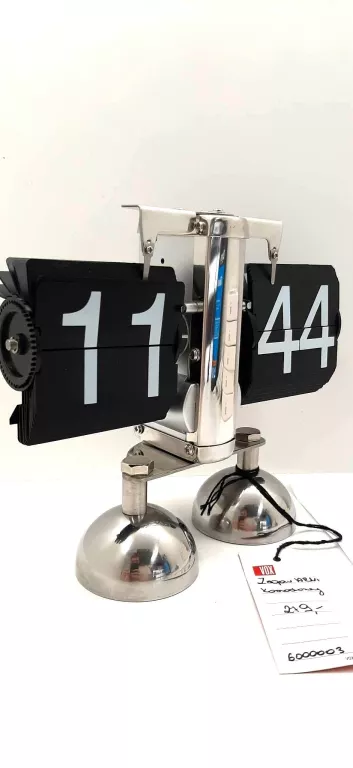 vox-zegar-klapkowy-komodowy-arni-uszkodzony-stan-uzywany