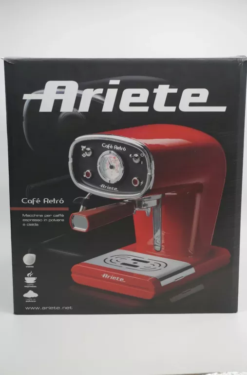 Ariete 1388 Café Retrò - Macchina per caffè espresso in polvere