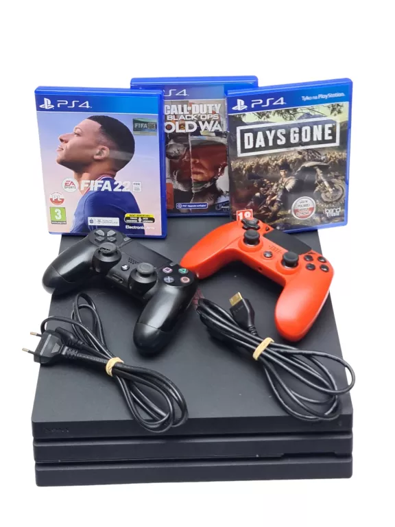 KONSOLA SONY PS4 PRO GRY PAD ZESTAW