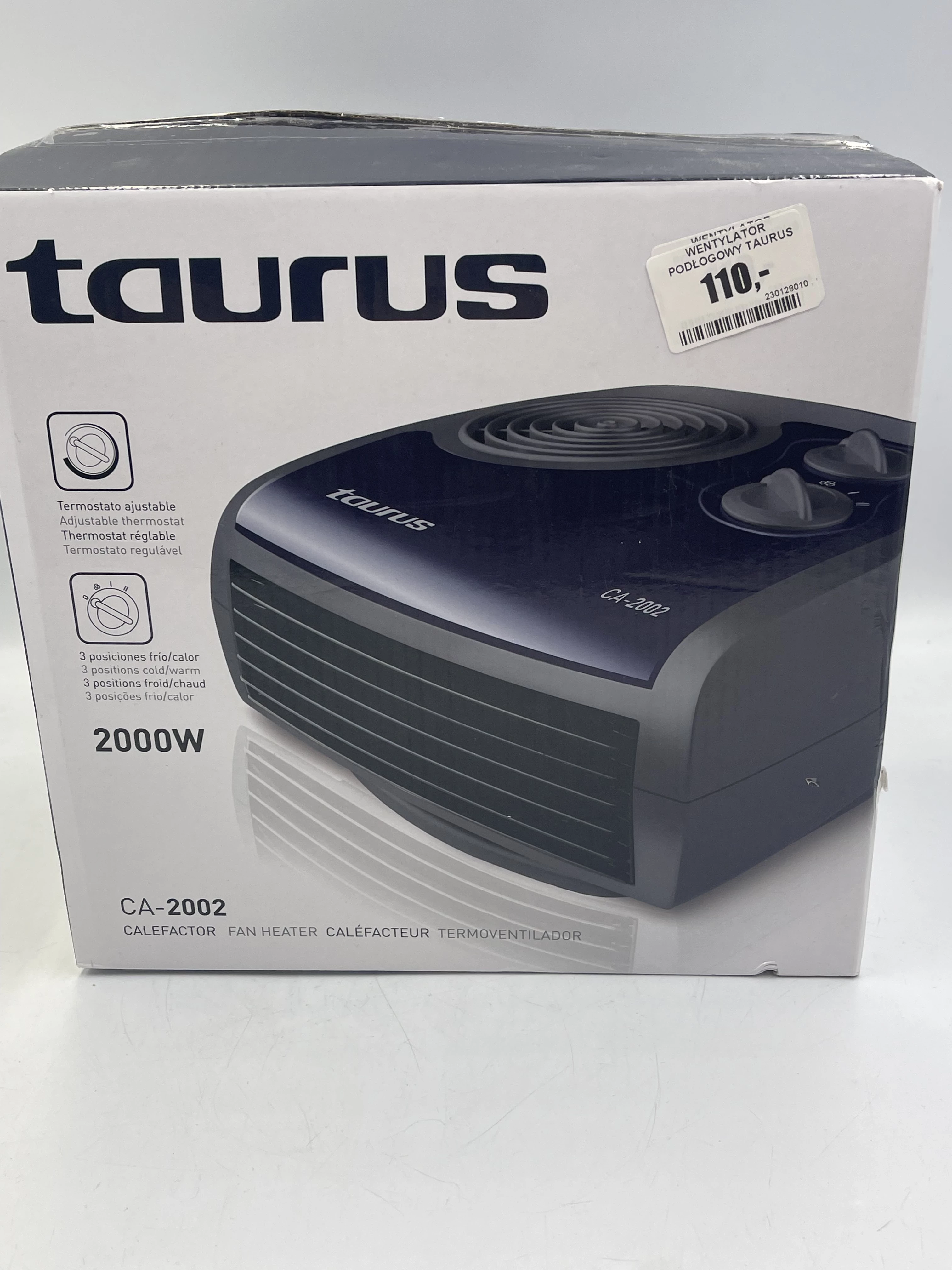 Taurus CA2002 Calefactor 2000W