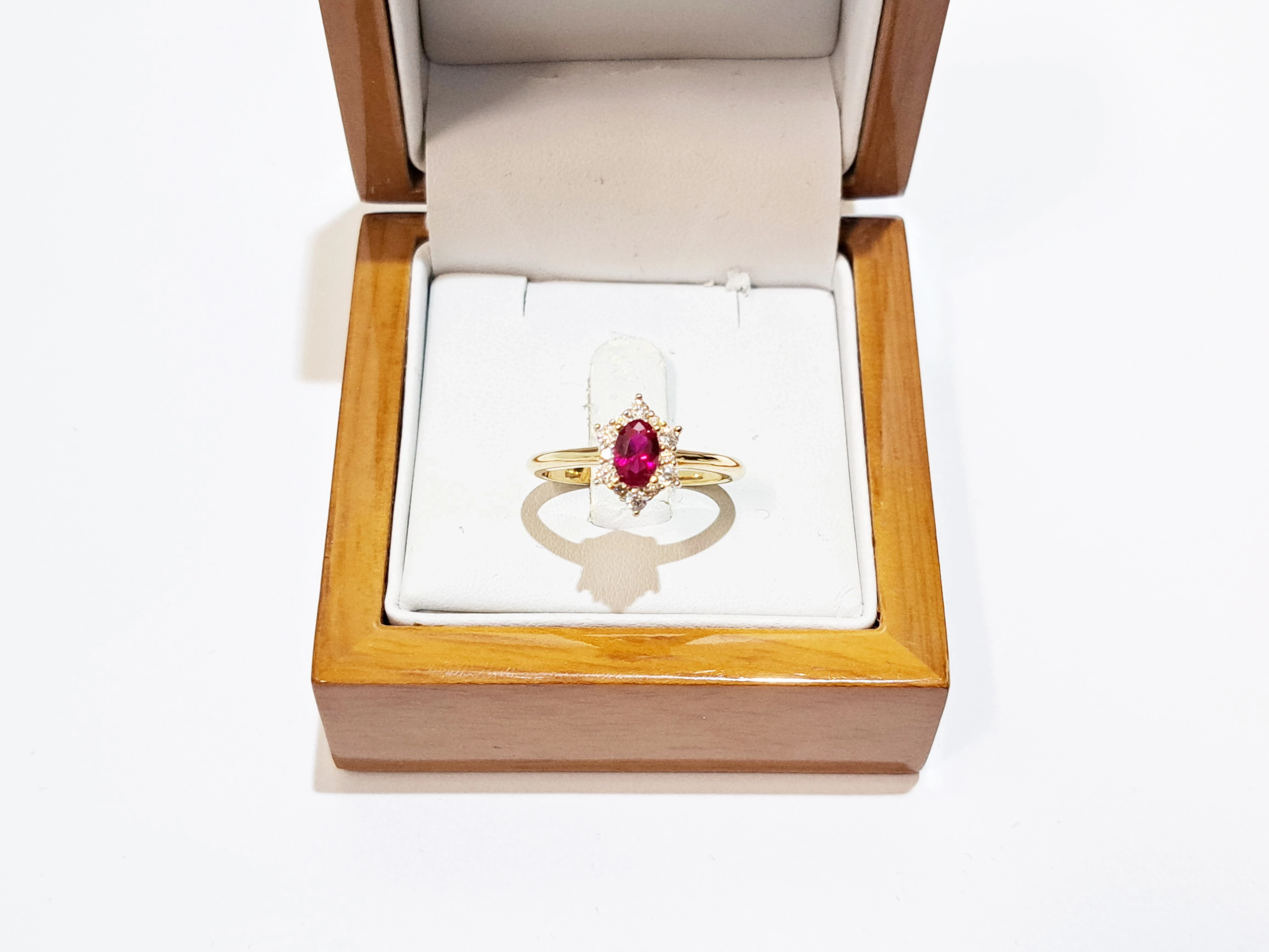 sliczny-zloty-pierscionek-czerwone-oczko-pr-585-rodzaj-2205-2