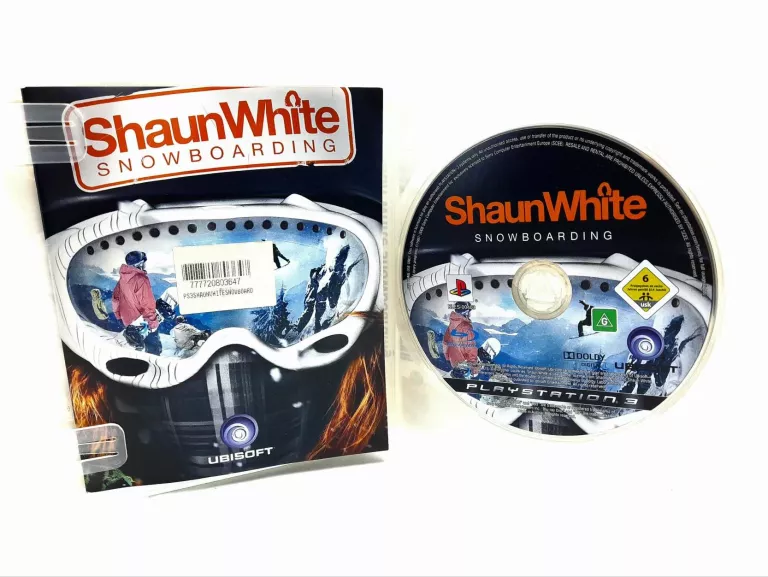 PS3 SHAUN WHITE SNOWBOARDING