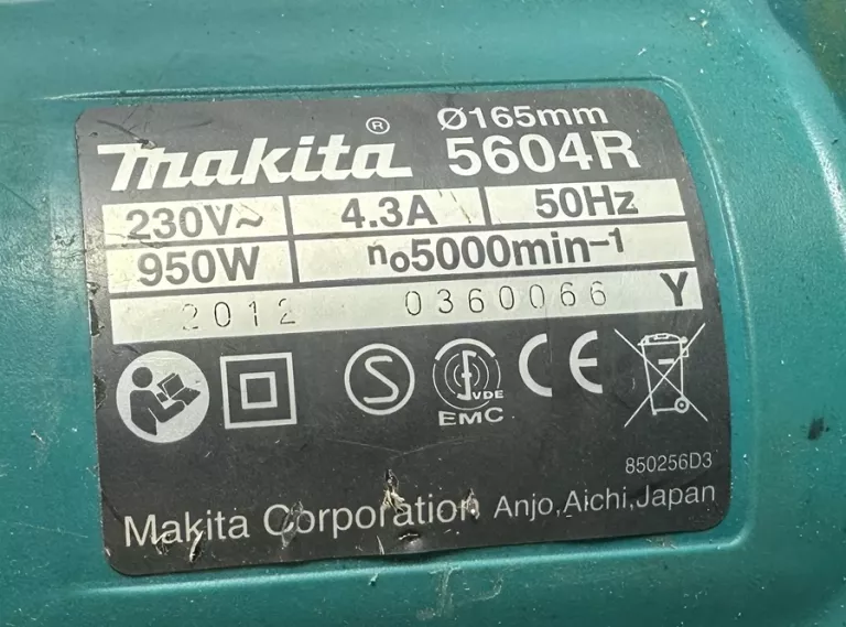 PILARKA TARCZOWA MAKITA 5604R!