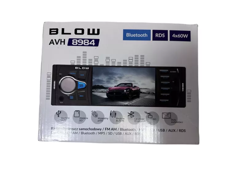 RADIO SAMOCHODOWE BLOW AVH 8984 1 DIN BLUETOOTH