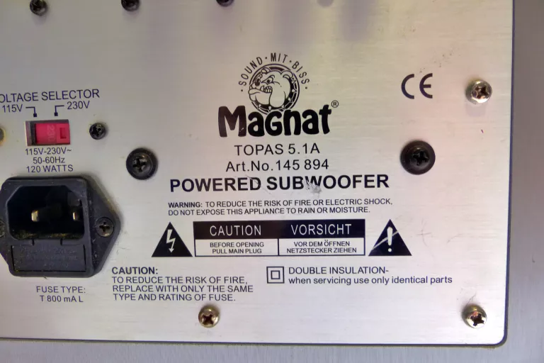 WZMACNIACZ VOICE KRAFT VK-338USB MAGNAT TOPAS 5.1A