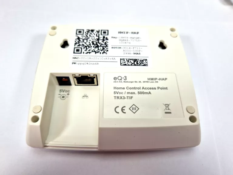 BEZPRZEWODOWA CENTRALKA HOMEMATIC IP ACCESS POINT