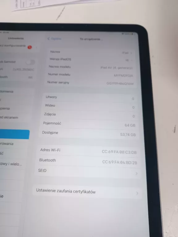 TABLET IPAD AIR 4 EXTRA STAN/ SUPER CENA!!!