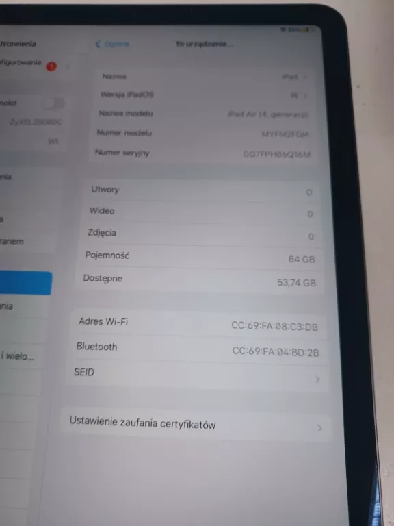 TABLET IPAD AIR 4 EXTRA STAN/ SUPER CENA!!!