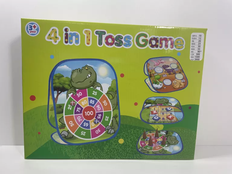 4 IN 1 TOSS GAME RZUTKI DLA DZIECI