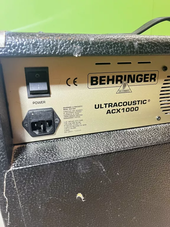 WZMACNIACZ BEHRINGER ACX1000 ULTRACOUSTIC COMBO