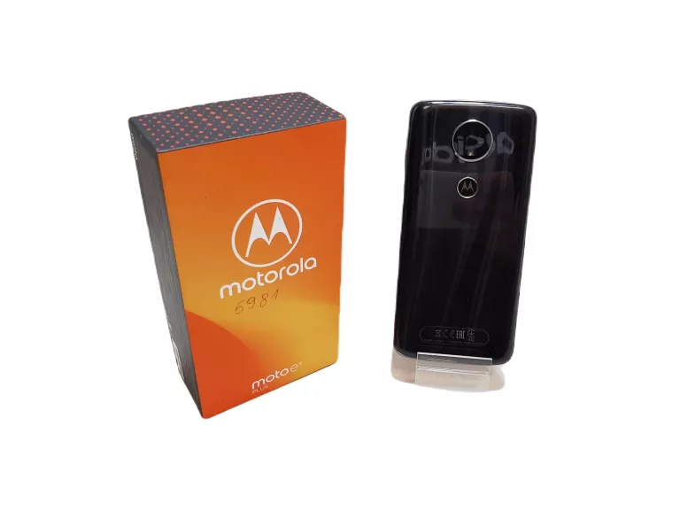 TELEFON MOTOROLA E5 PLUS XT1924-1 2/16 GB CZARNY USZKODZONY