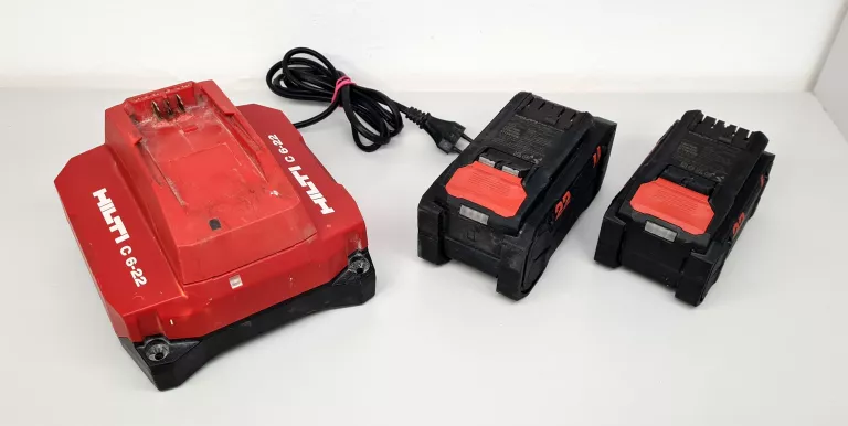 WIERTARKO-WKRETARKA HILTI SF 6-22 2X AKU+ŁADOWARKA