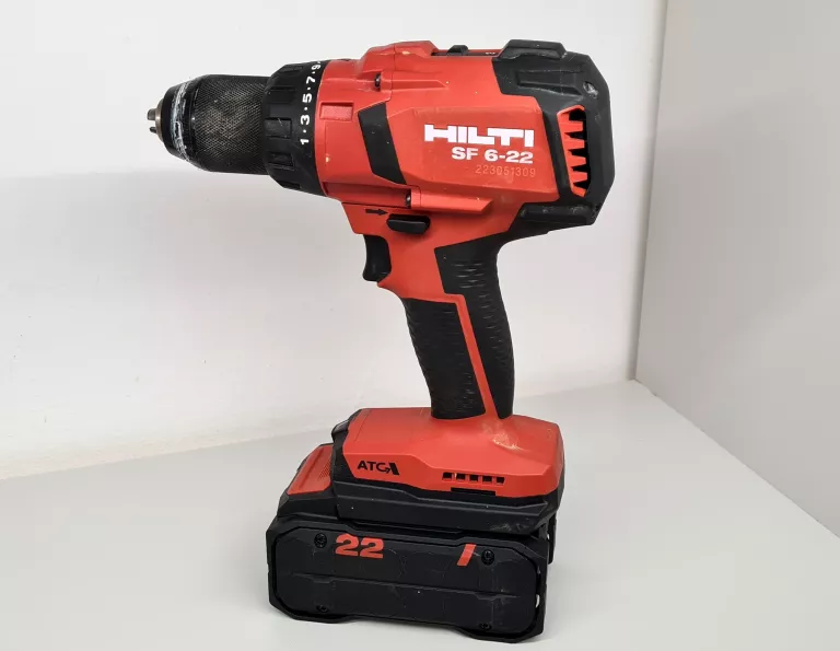 WIERTARKO-WKRETARKA HILTI SF 6-22 2X AKU+ŁADOWARKA