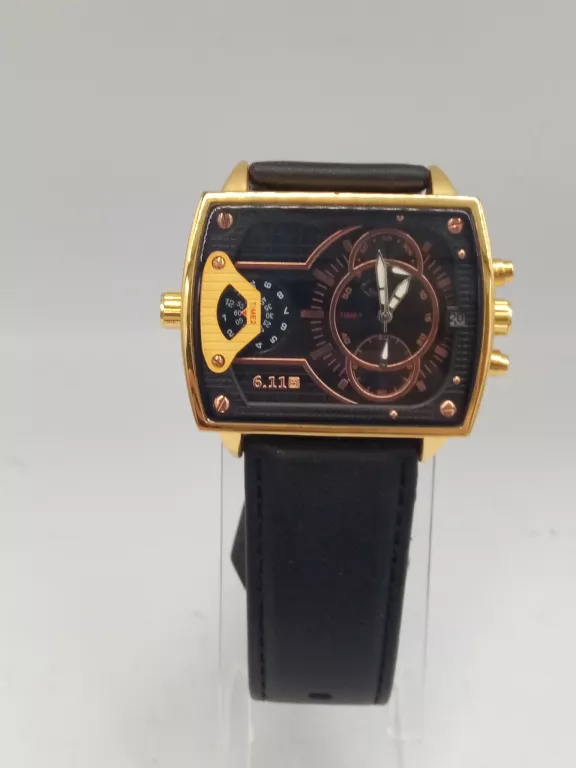 611-zegarek-meski-z-dwiema-strefami-czasowymi-kw-mechanizm-kwarcowy